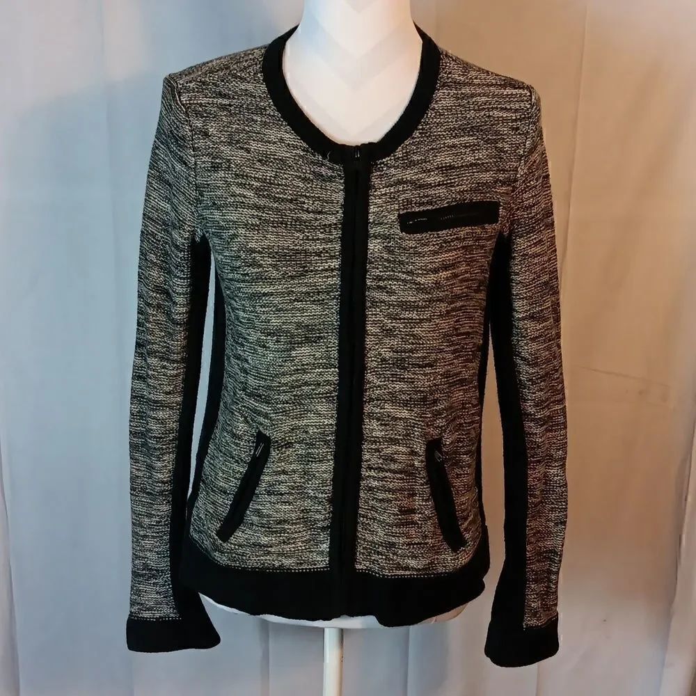 Banana Republic Knit Full Zip Cardigan Sweater